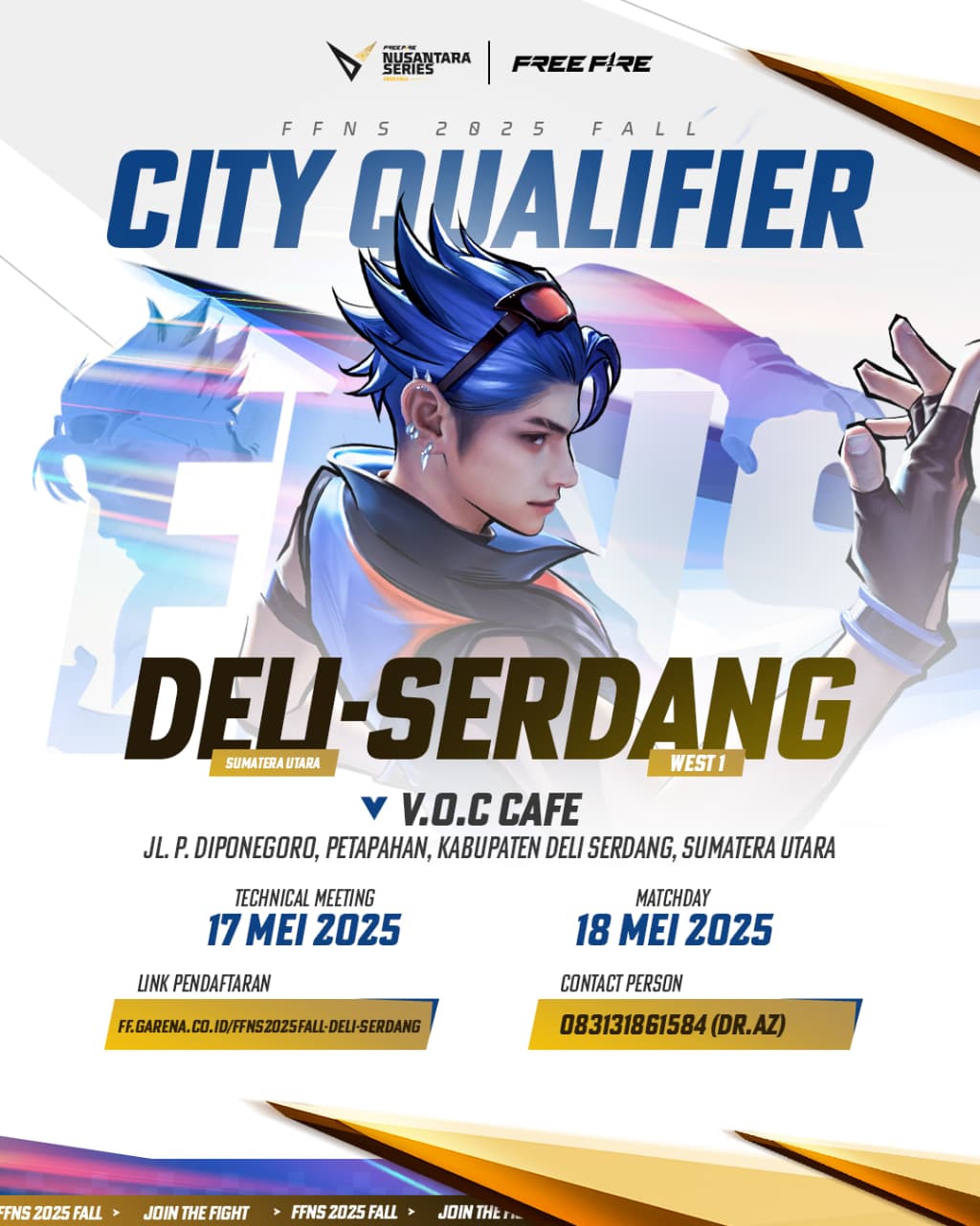 Free Fire Nusantara Series 2025 Fall-  Deli-Serdang