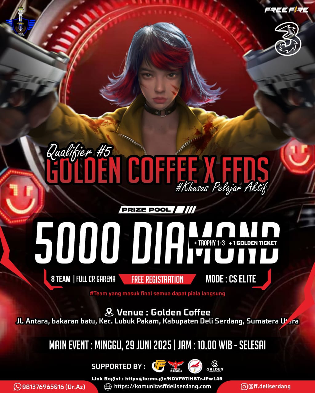 turnamen offline ff golden